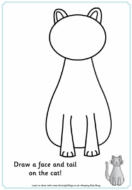 Complete the Cat Picture
