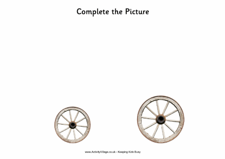 Complete the picture - stage coach Complete the picture - stage coach