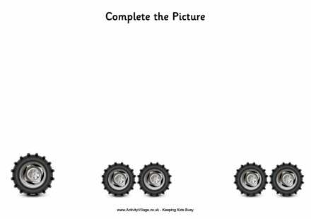 Complete the picture - truck wheels