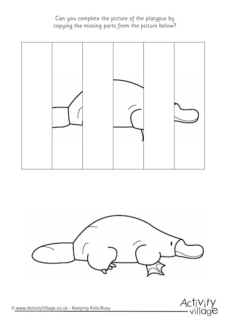 Complete The Platypus Puzzle