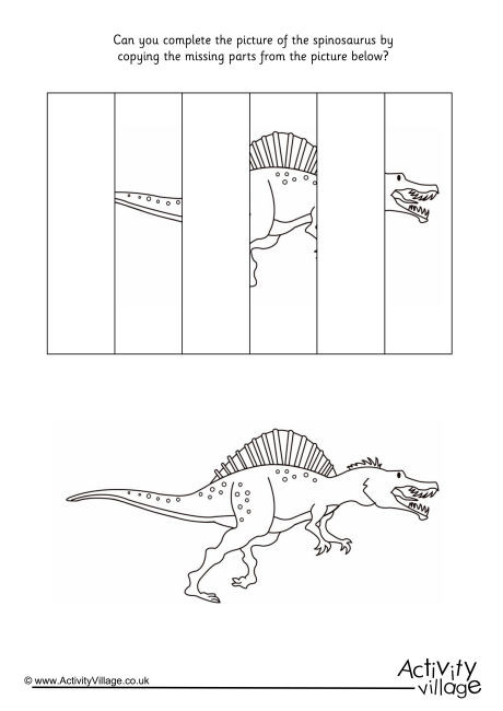 Complete The Spinosaurus Puzzle