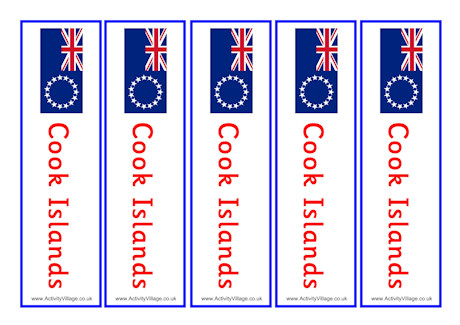 Cook Islands bookmarks