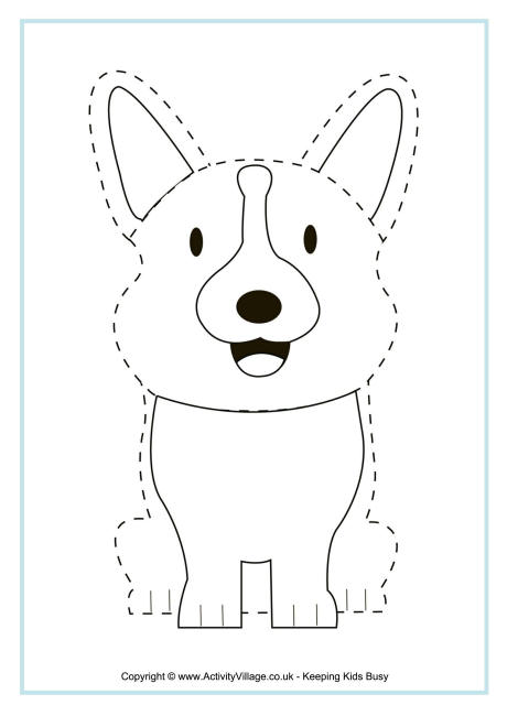 Corgi Tracing Page