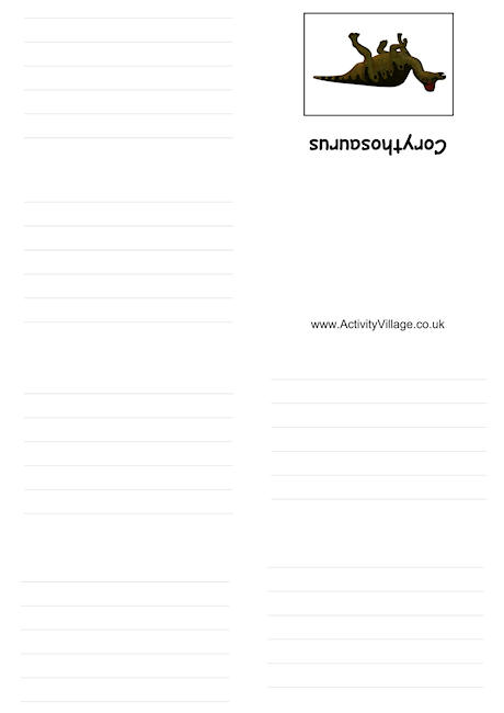 Corythosaurus booklet Corythosaurus booklet