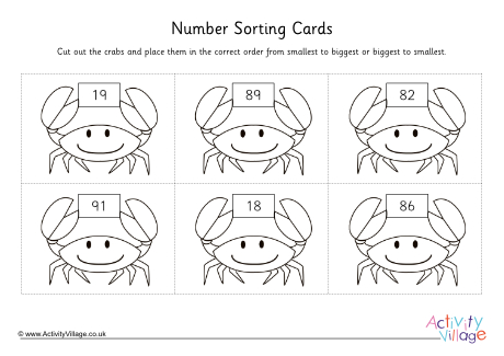 Crab number sorting 2