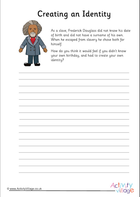 Creating an identity worksheet