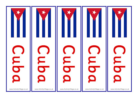 Cuba Bookmarks