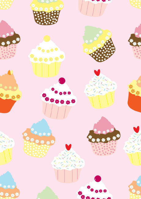 Cupcake scrapbook paper Cupcake scrapbook paper