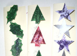 cut out Christmas cards