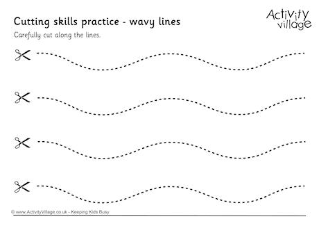 Cutting Wavy Lines