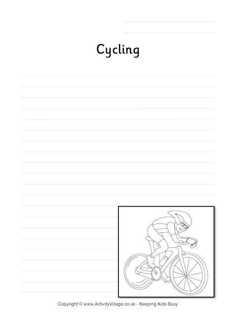 Cycling Writing Page 2