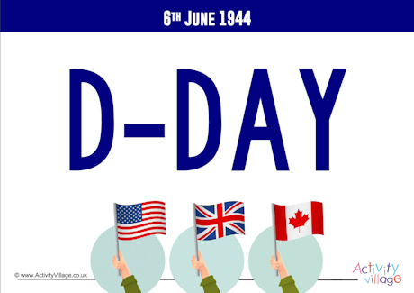 D-Day poster