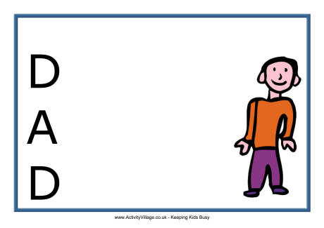 Dad acrostic