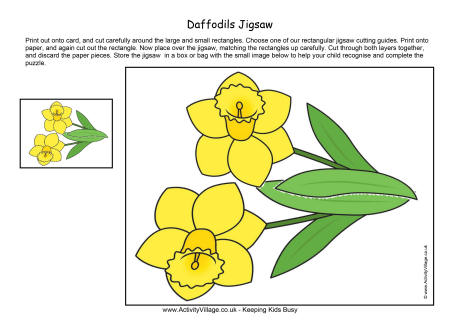 Daffodils jigsaw Daffodils jigsaw