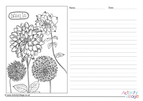 Dahlia Story Paper