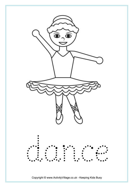 Dance tracing