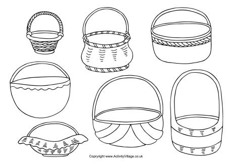 Decorate the Easter baskets