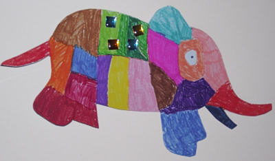 Decorated elephant 2