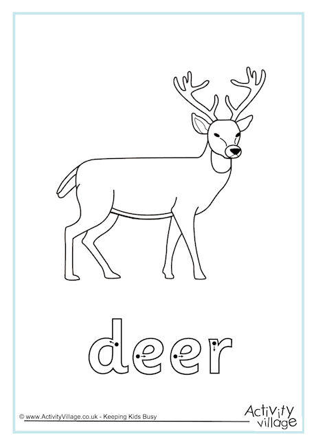 Deer Finger Tracing