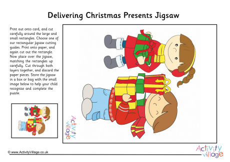 Delivering Christmas Presents Jigsaw Delivering Christmas Presents Jigsaw