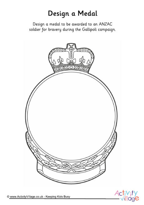 Design a medal for Gallipoli