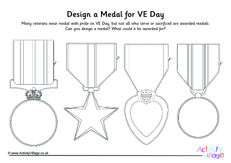 Design a medal for VE Day