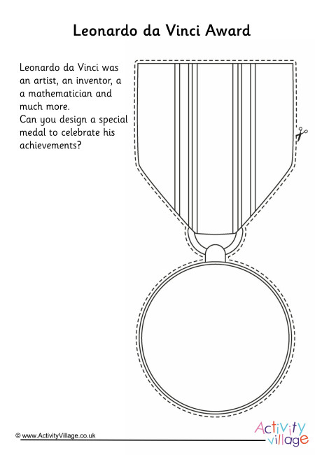 Design an Award for Leonardo da Vinci