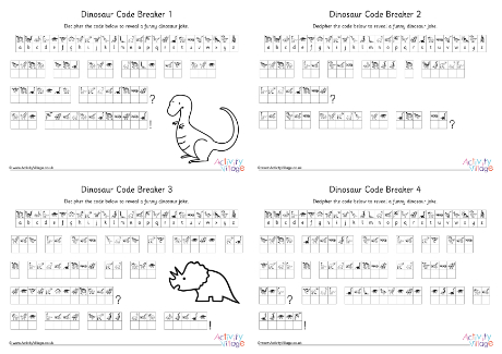 Dinosaur Code Breaker Jokes