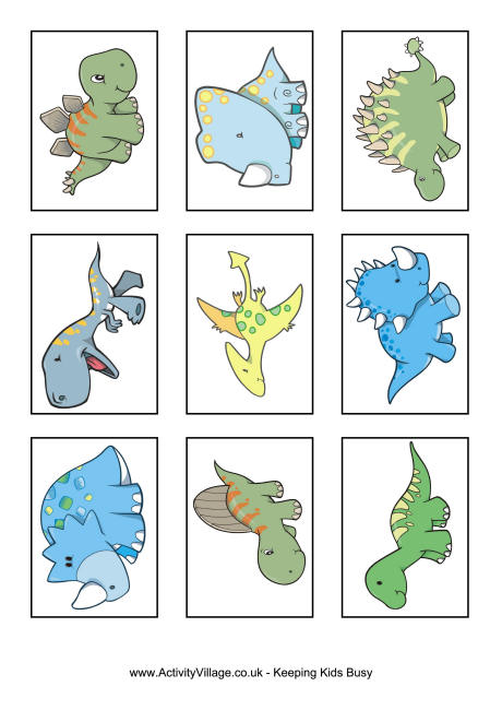 Dinosaur Snap Cards