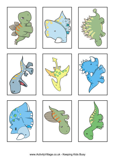 Dinosaur Snap Cards Dinosaur Snap Cards