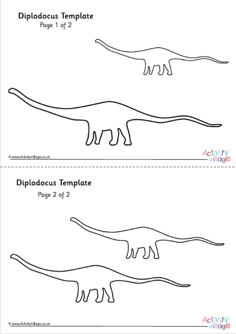 Diplodocus Template