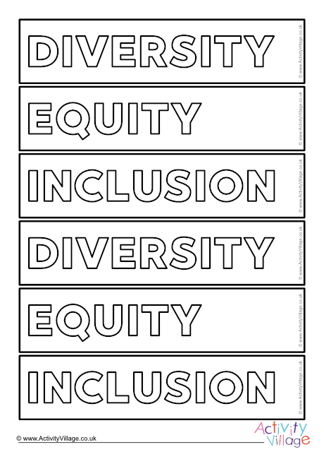 Diversity equiy inclusion bookmarks Diversity equiy inclusion bookmarks