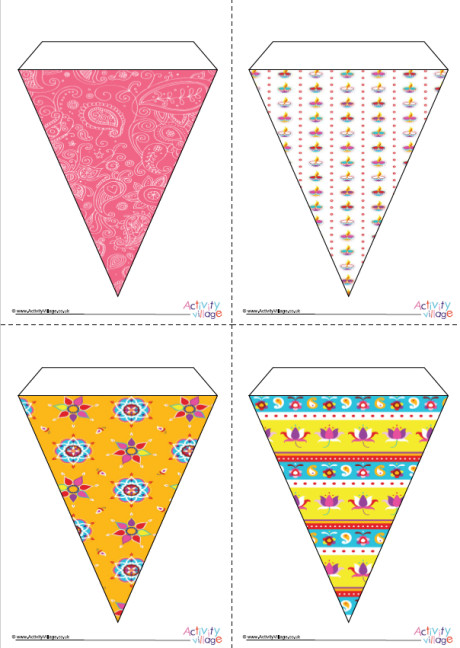 Diwali Bunting Large Diwali Bunting Large