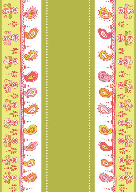 Diwali scrapbook paper vertical stripe