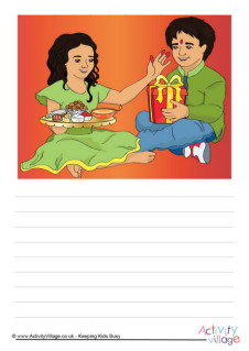 Diwali Story Paper