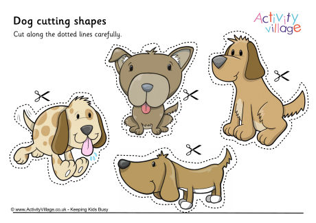 Dog Cutting Shapes Dog Cutting Shapes