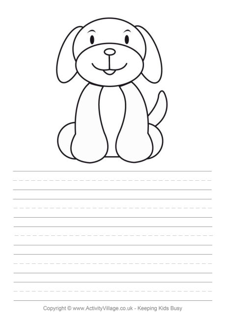 Dog story paper Dog story paper