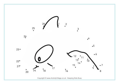 Dolphin dot to dot