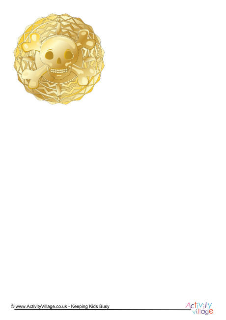 Doubloon Writing Paper