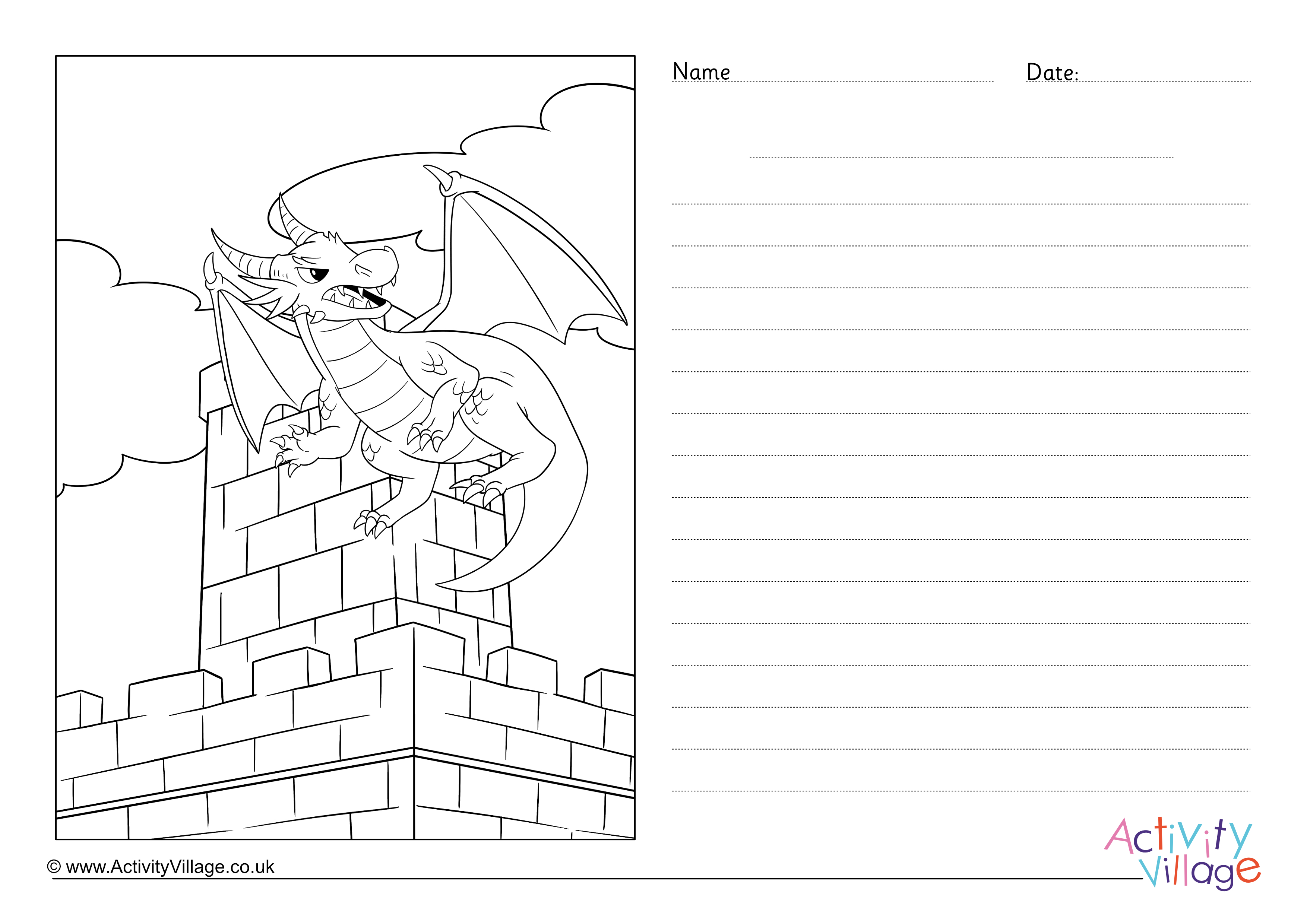 Dragon castle story paper Dragon castle story paper
