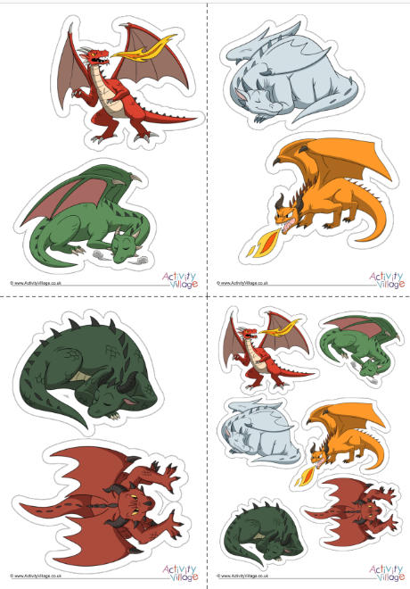 Dragon cut outs