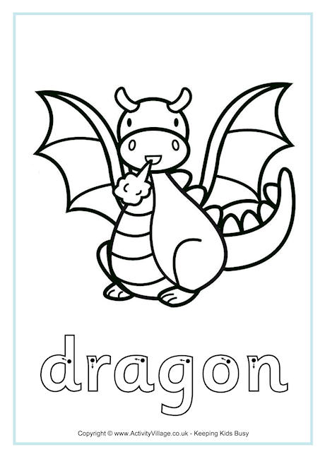 Dragon finger tracing