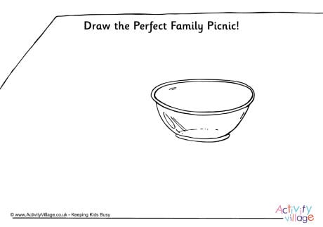 Draw the perfect family picnic doodle