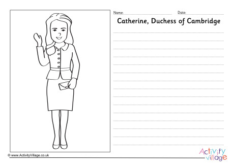 Duchess of Cambridge Story Paper