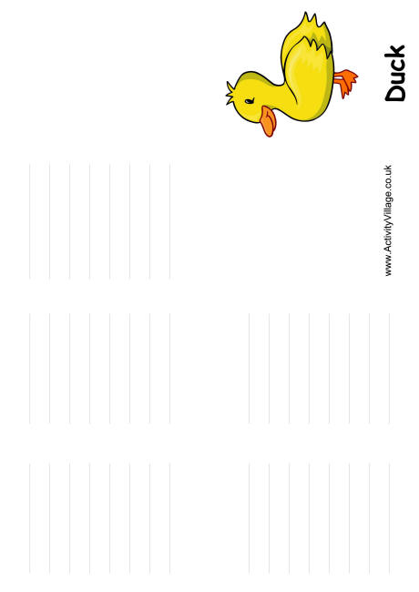 Duck booklet Duck booklet