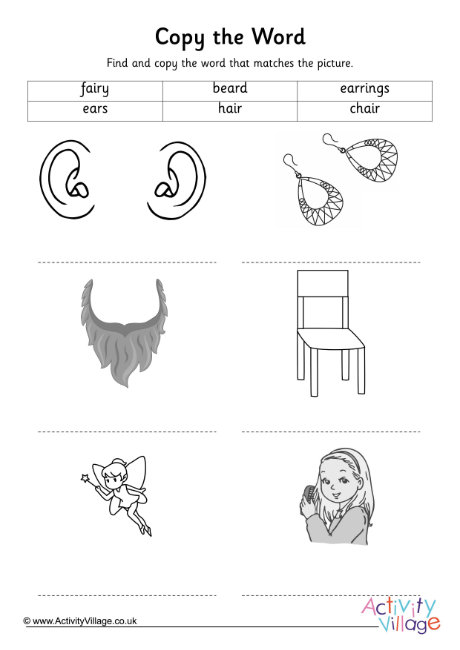 Ear Air Copy The Word