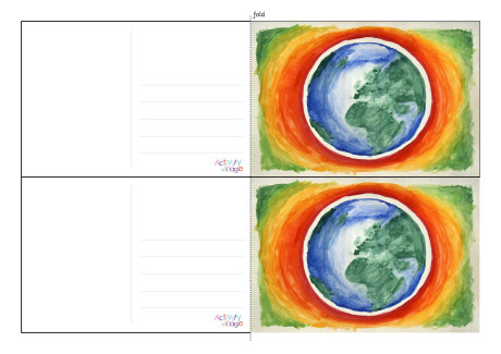 Earth Day Postcards