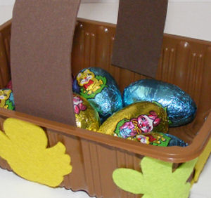 Easter basket detail