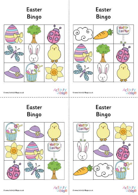 Easter Bingo Easter Bingo