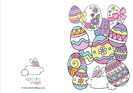 Easter egg card 2